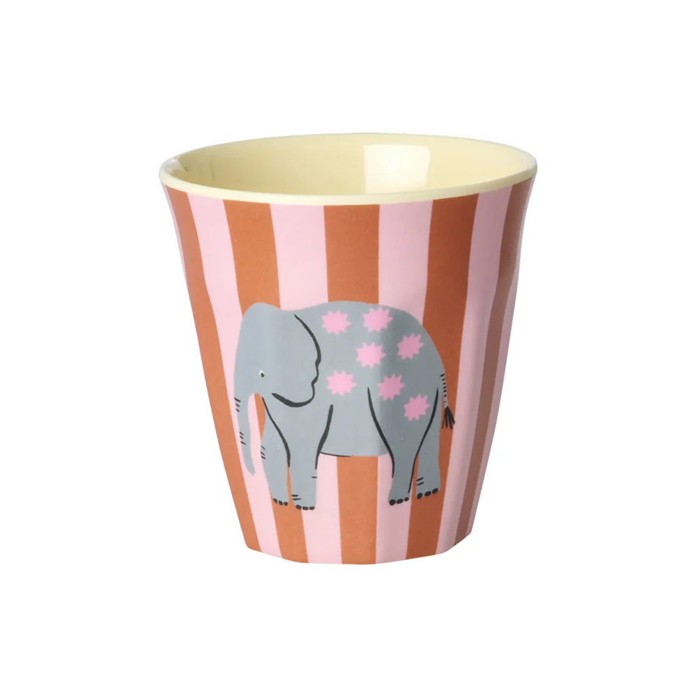 Rice Melamin Becher 6er-Set Klein 'Fun Fair' Pink - Image 5