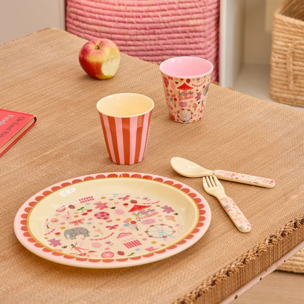 Rice Melamin Becher Klein 'Fun Fair' Pink - Image 2