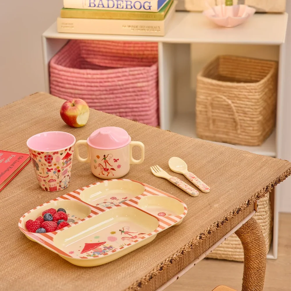 Rice  Melamin Becher Mittel 'Fair Fun' Pink - Image 2