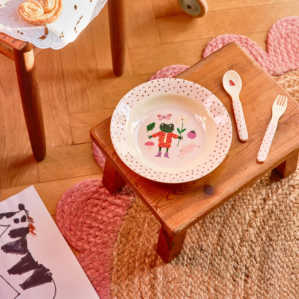 Rice Melamin Kinderteller tief 'Fairytale' - Image 2