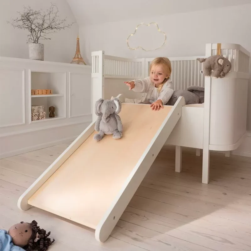 Sebra 2-in-1 Kletter- und Rollrutsche Classic White - Image 4