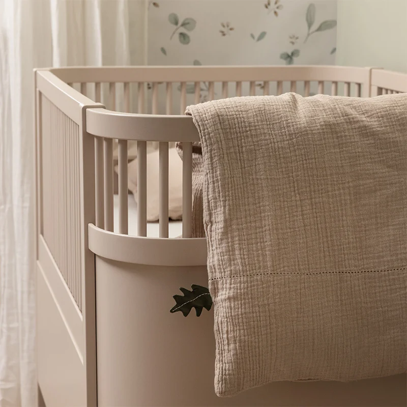 Sebra  Baby und Junior Bett  Birchbark Rose - Image 10