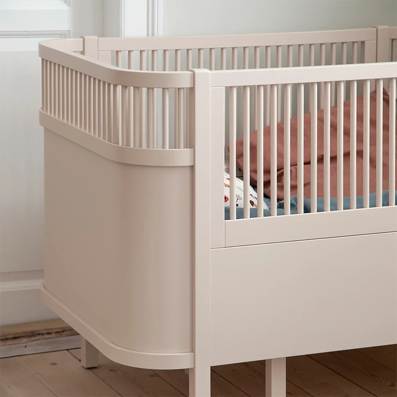 Sebra  Baby und Junior Bett  Birchbark Rose - Image 5