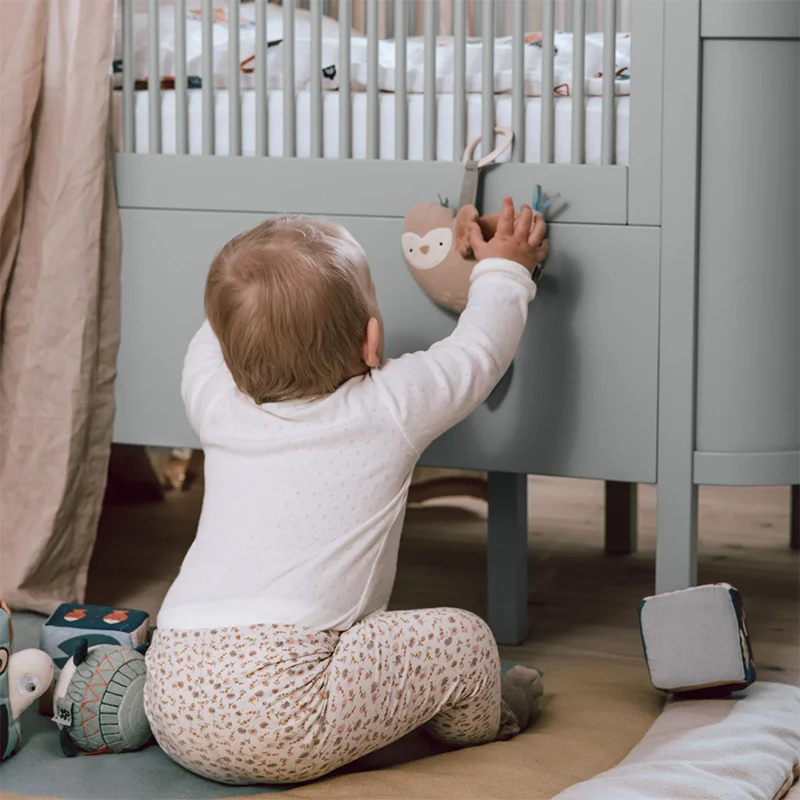 Sebra  Baby und Junior Bett  Mist Green - Image 10