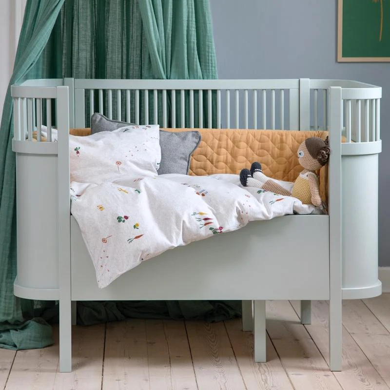Sebra  Baby und Junior Bett  Mist Green - Image 7