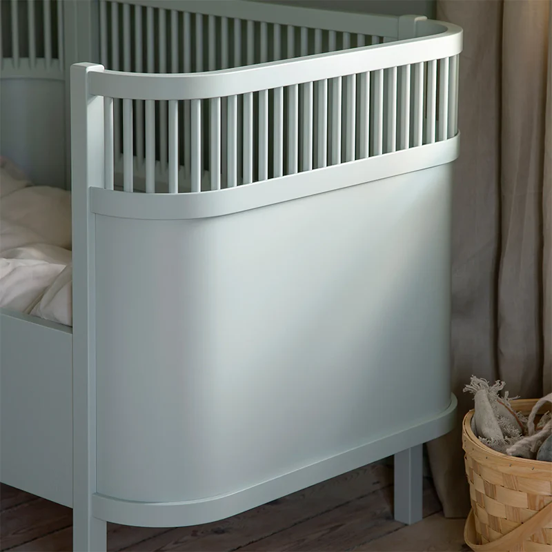Sebra  Baby und Junior Bett  Mist Green - Image 8