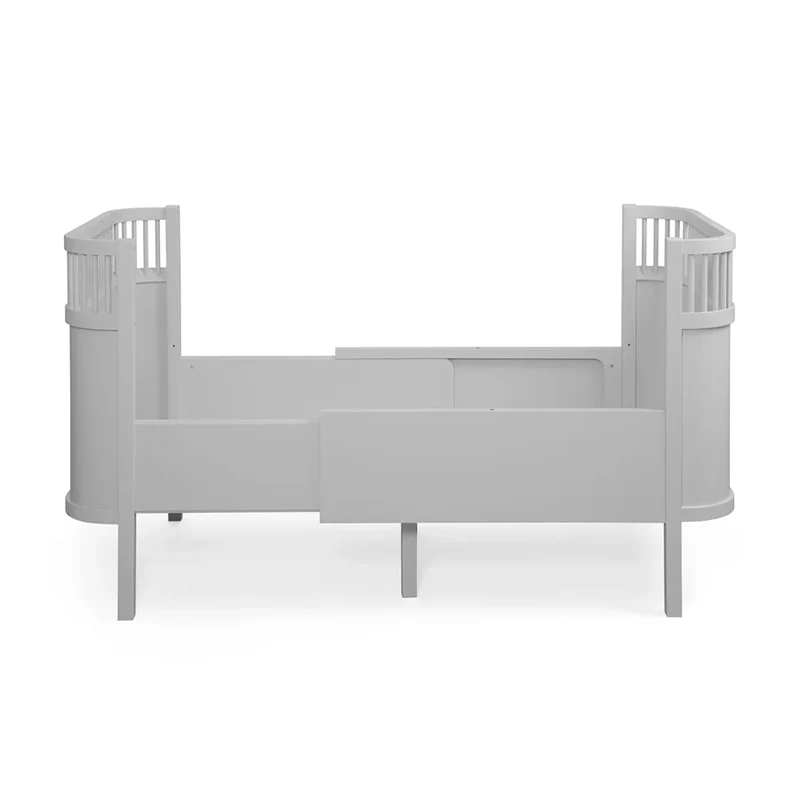 Sebra Baby und Junior Bett Stone Grey - Image 3