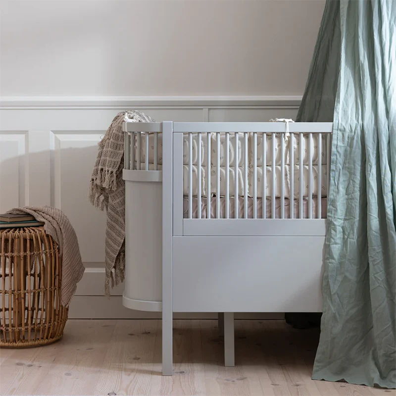 Sebra Baby und Junior Bett Stone Grey - Image 6