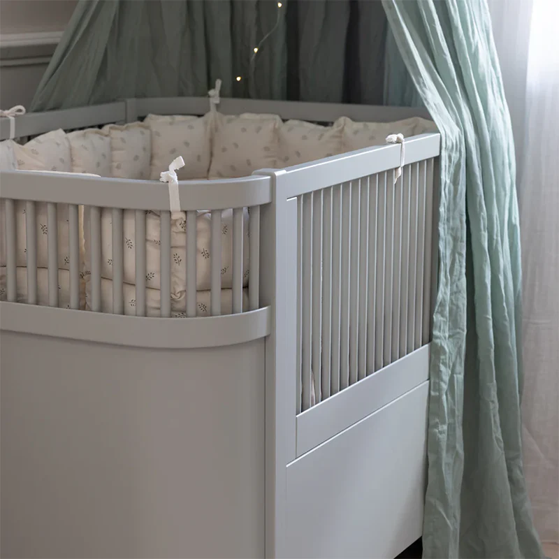Sebra Baby und Junior Bett Stone Grey - Image 7