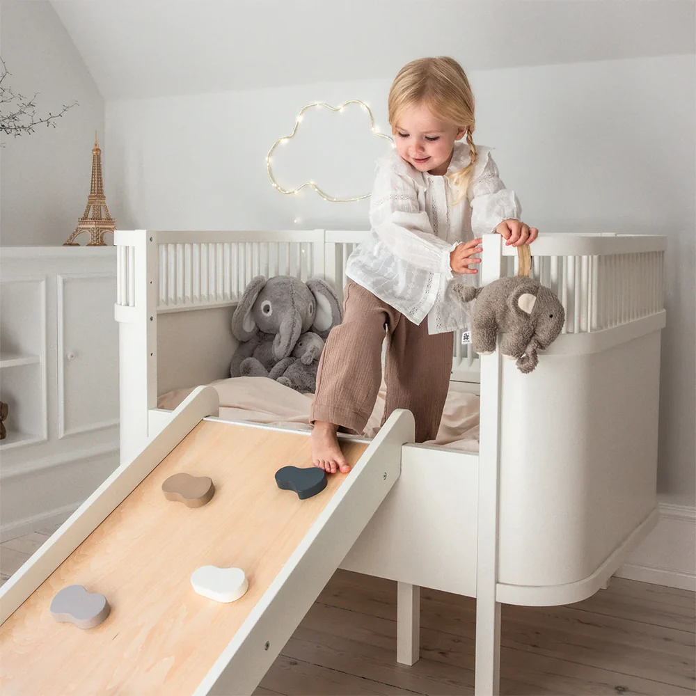 Sebra  Baby und Junior Bett  Classic White - Image 12