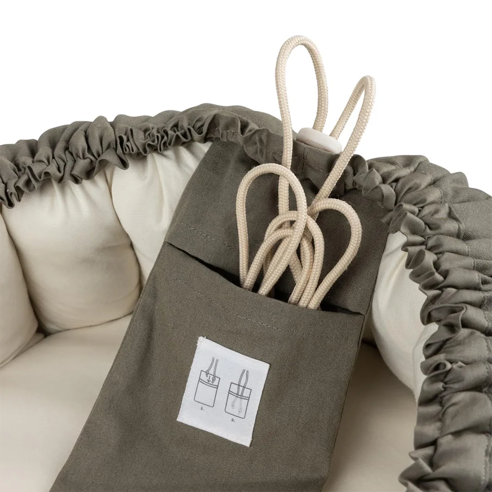Sebra Babynestchen 3-in-1 Dark Olive - Image 4