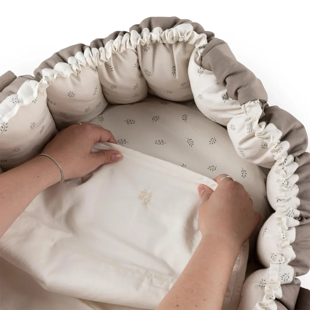 Sebra Bettnässe-Bezug für Babynestchen 3-in-1 Moonlight Beige - Image 3