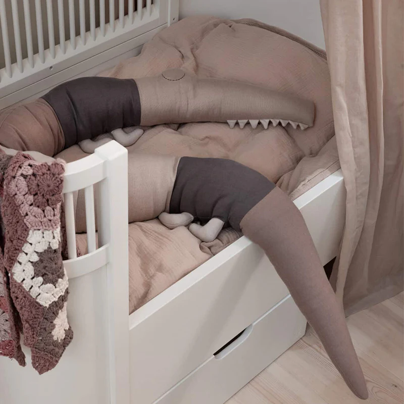 Sebra  Bettschlange 'Sleepy Croc' Seabreeze Beige - Image 2