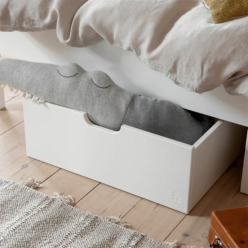 Sebra  Bettschublade für Baby und Junior Bett  Classic White - Image 2