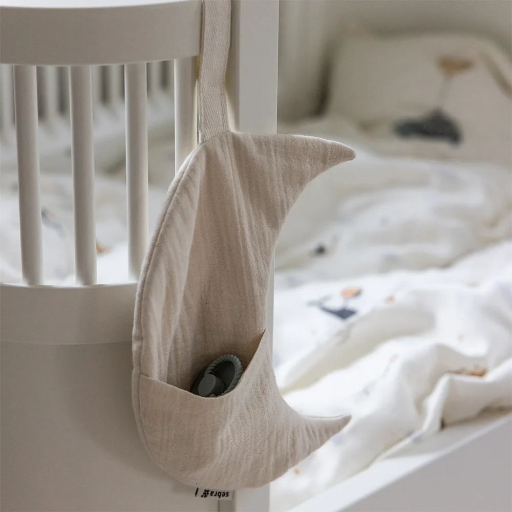 Sebra Betttasche Mond Creamy White - Image 4