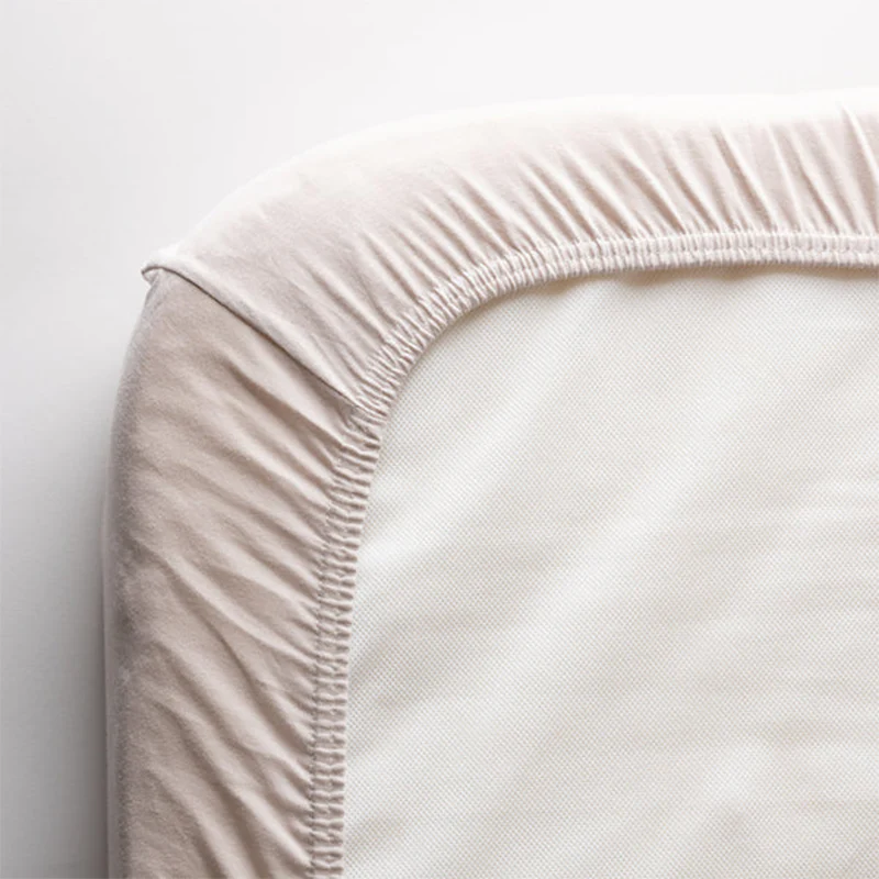 Sebra  Fixleintuch Sebra Baby Bett 70 x 120 cm Seabreeze Beige - Image 3