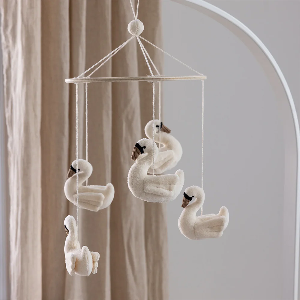 Sebra  Mobile  'Schwan' Creamy White - Image 5