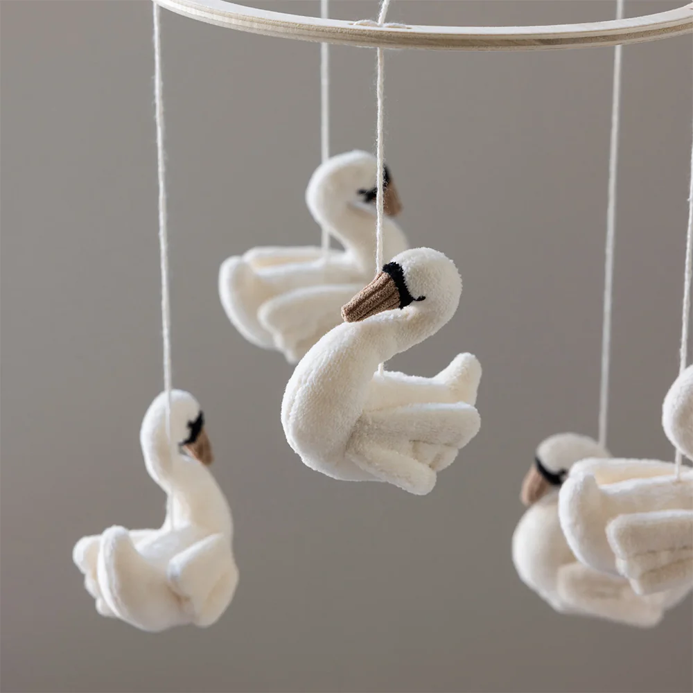 Sebra  Mobile  'Schwan' Creamy White - Image 6