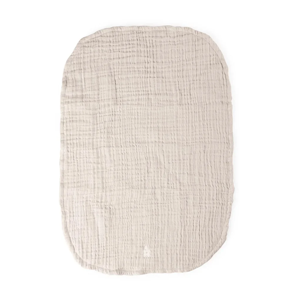Sebra Musselin Wickelunterlage 2er-Set Birchbark Rose - Image 3
