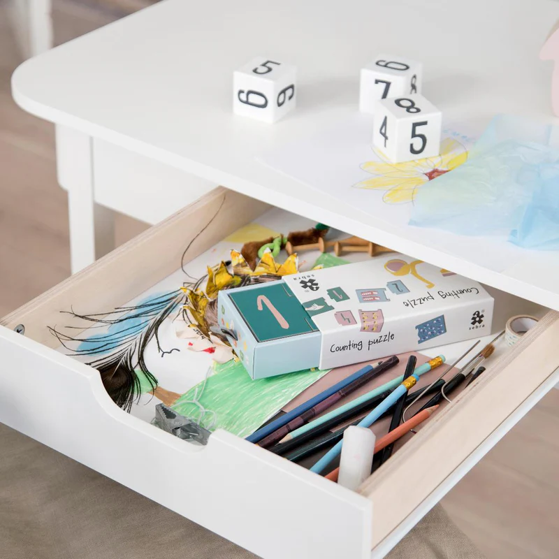 Sebra  Schreibtisch  Classic White - Image 4