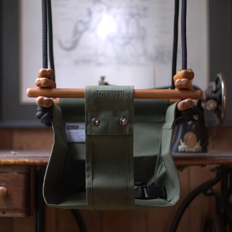 Solvej Swings  Baby- und Kinder Schaukel  Moss Green - Image 5