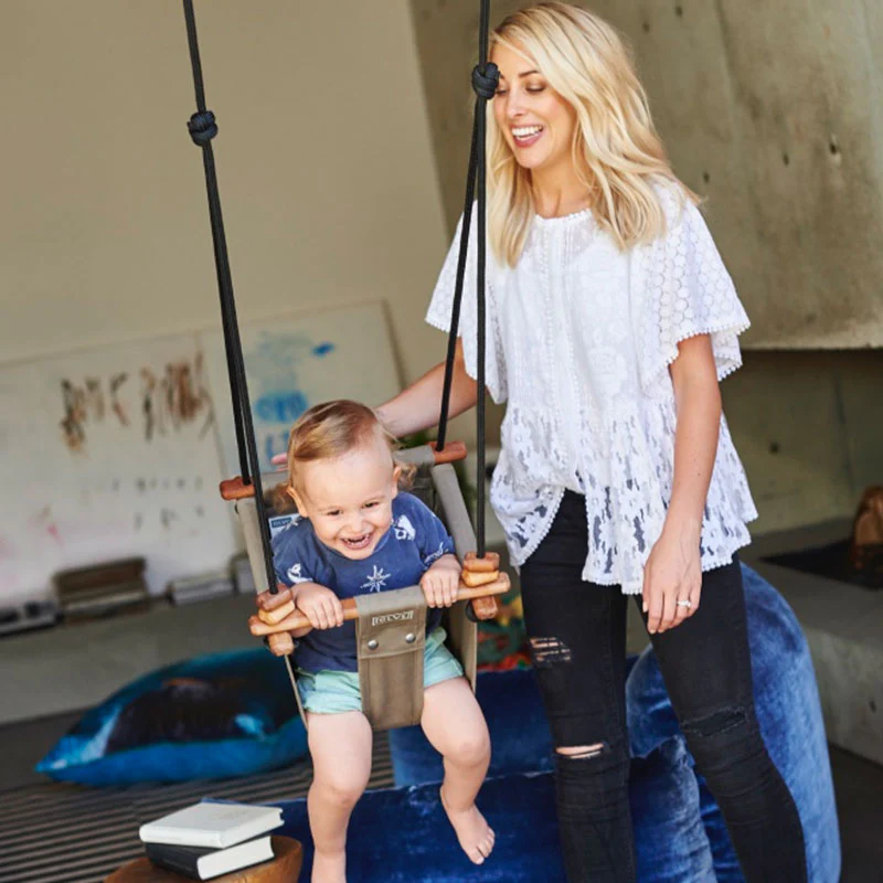Solvej Swings  Baby- und Kinder Schaukel  Classic Taupe - Image 2
