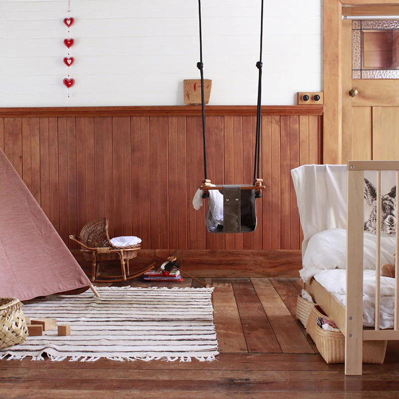 Solvej Swings  Baby- und Kinder Schaukel  Classic Taupe - Image 3