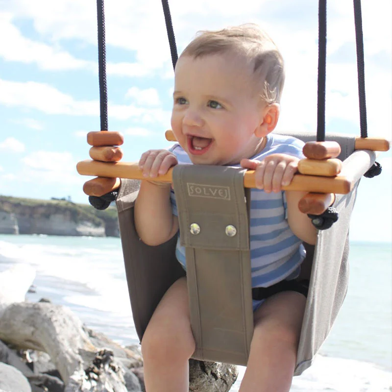 Solvej Swings  Baby- und Kinder Schaukel  Classic Taupe - Image 4
