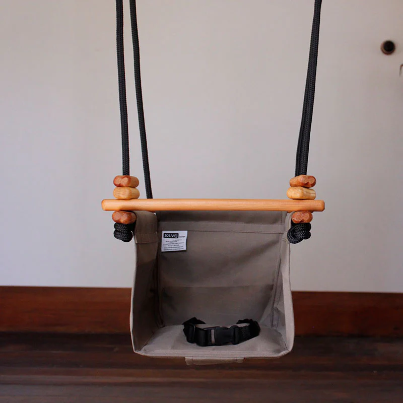 Solvej Swings  Baby- und Kinder Schaukel  Classic Taupe - Image 5