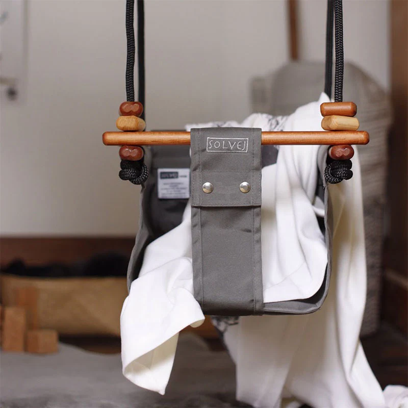 Solvej Swings  Baby- und Kinder Schaukel  Classic Taupe - Image 7