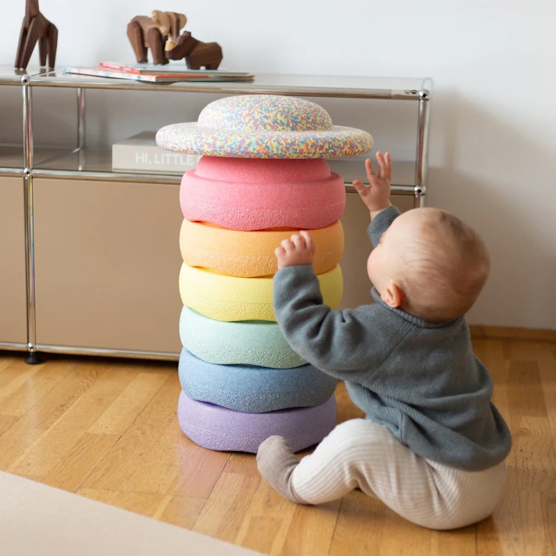 Stapelstein   Rainbow Set  Pastel - Image 3