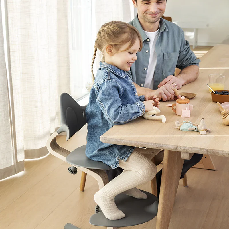 Stokke® Hochstuhl Nomi® Natural/Grey - Image 4