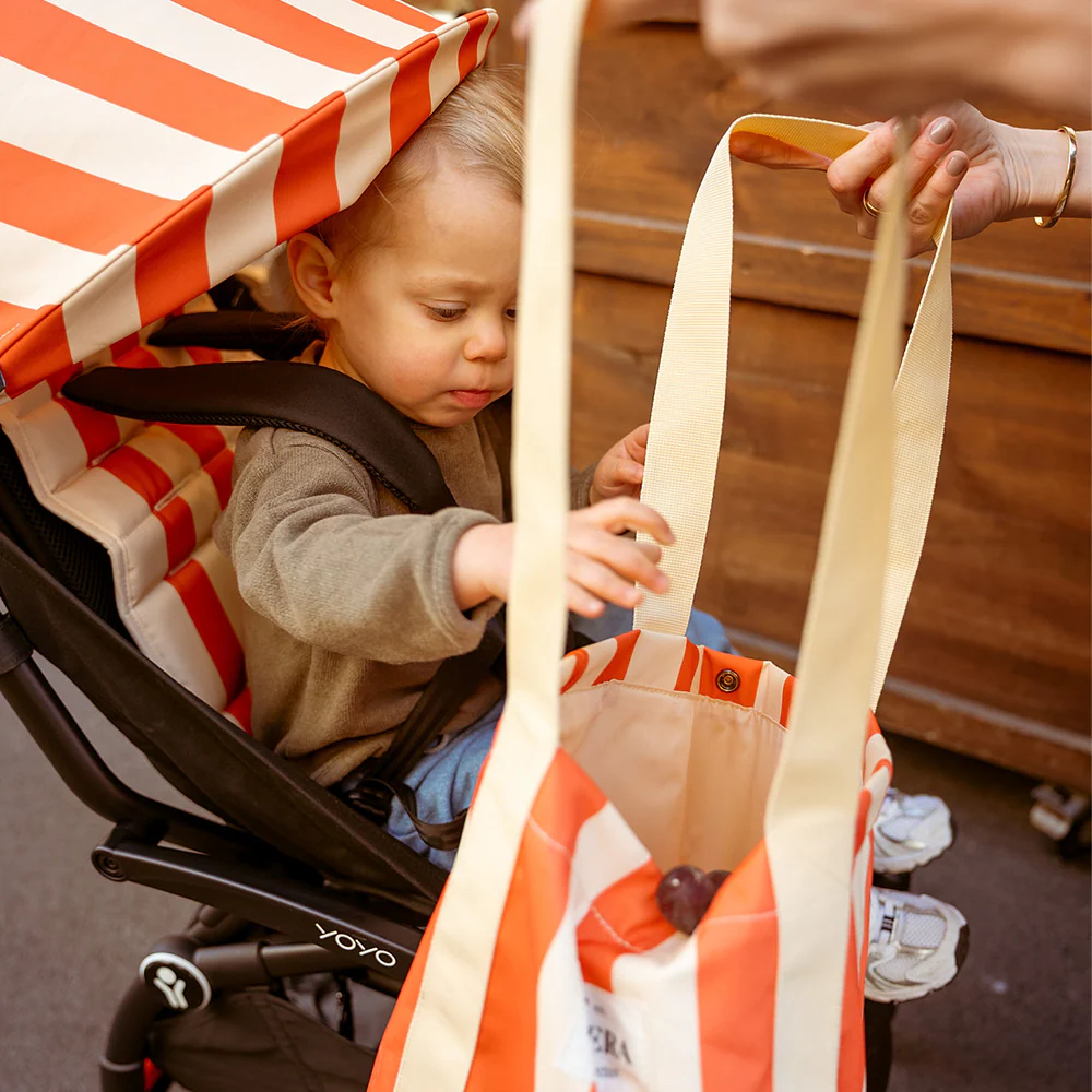 Stokke®  YOYO³ 6+ 'Riviera Collection' Summerkit mit Bezug, Sonnenschirm und Beach Bag Capri - Image 11