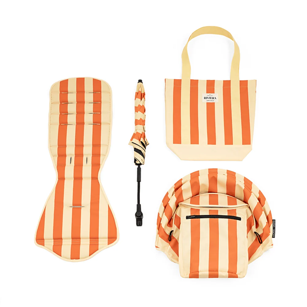 Stokke®  YOYO³ 6+ 'Riviera Collection' Summerkit mit Bezug, Sonnenschirm und Beach Bag Capri - Image 3