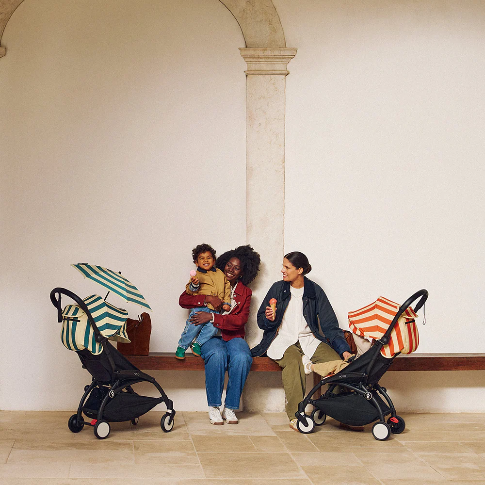 Stokke®  YOYO³ 6+ 'Riviera Collection' Summerkit mit Bezug, Sonnenschirm und Beach Bag Monaco - Image 13