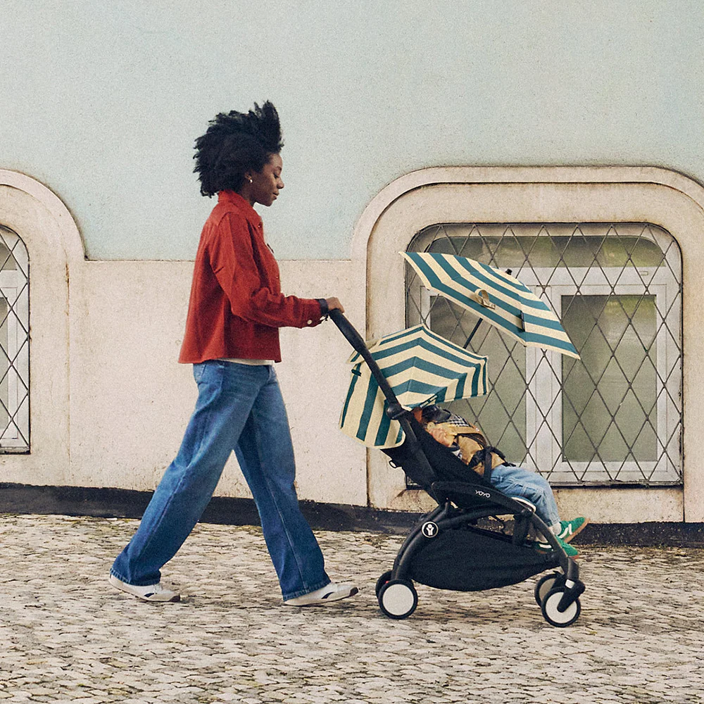 Stokke®  YOYO³ 6+ 'Riviera Collection' Summerkit mit Bezug, Sonnenschirm und Beach Bag Monaco - Image 15