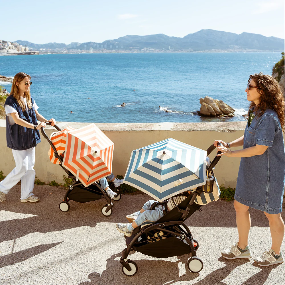 Stokke®  YOYO³ 6+ 'Riviera Collection' Summerkit mit Bezug, Sonnenschirm und Beach Bag Monaco - Image 6