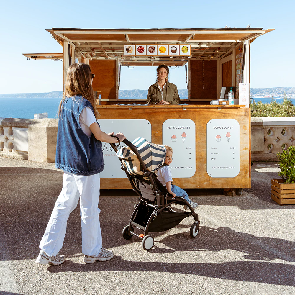 Stokke®  YOYO³ 6+ 'Riviera Collection' Bezug  Monaco - Image 2