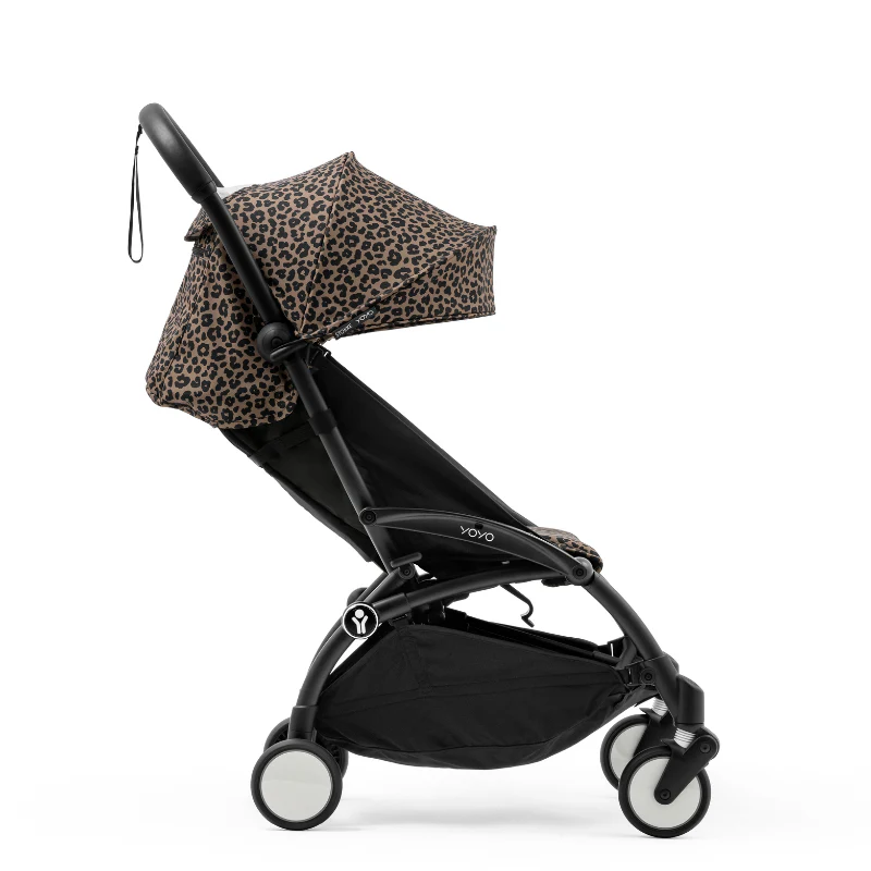 Stokke YOYO³ 6+ 'Wild Collection' Black/Leopard - Image 10