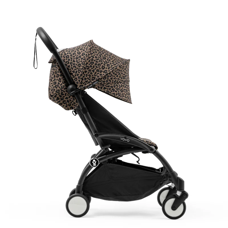 Stokke YOYO³ 6+ 'Wild Collection' Black/Leopard - Image 11