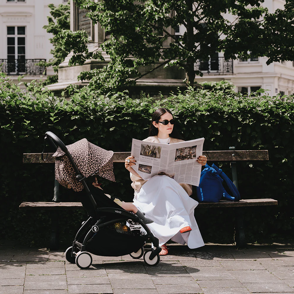 Stokke YOYO³ 6+ 'Wild Collection' Black/Leopard - Image 14