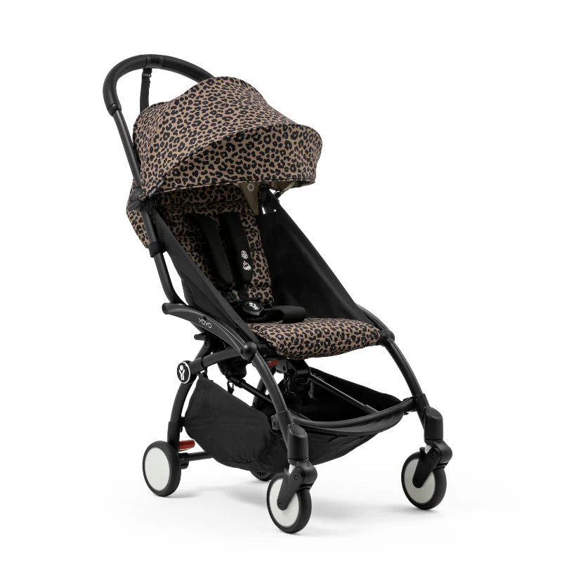 Stokke YOYO³ 6+ 'Wild Collection' Black/Leopard - Image 3