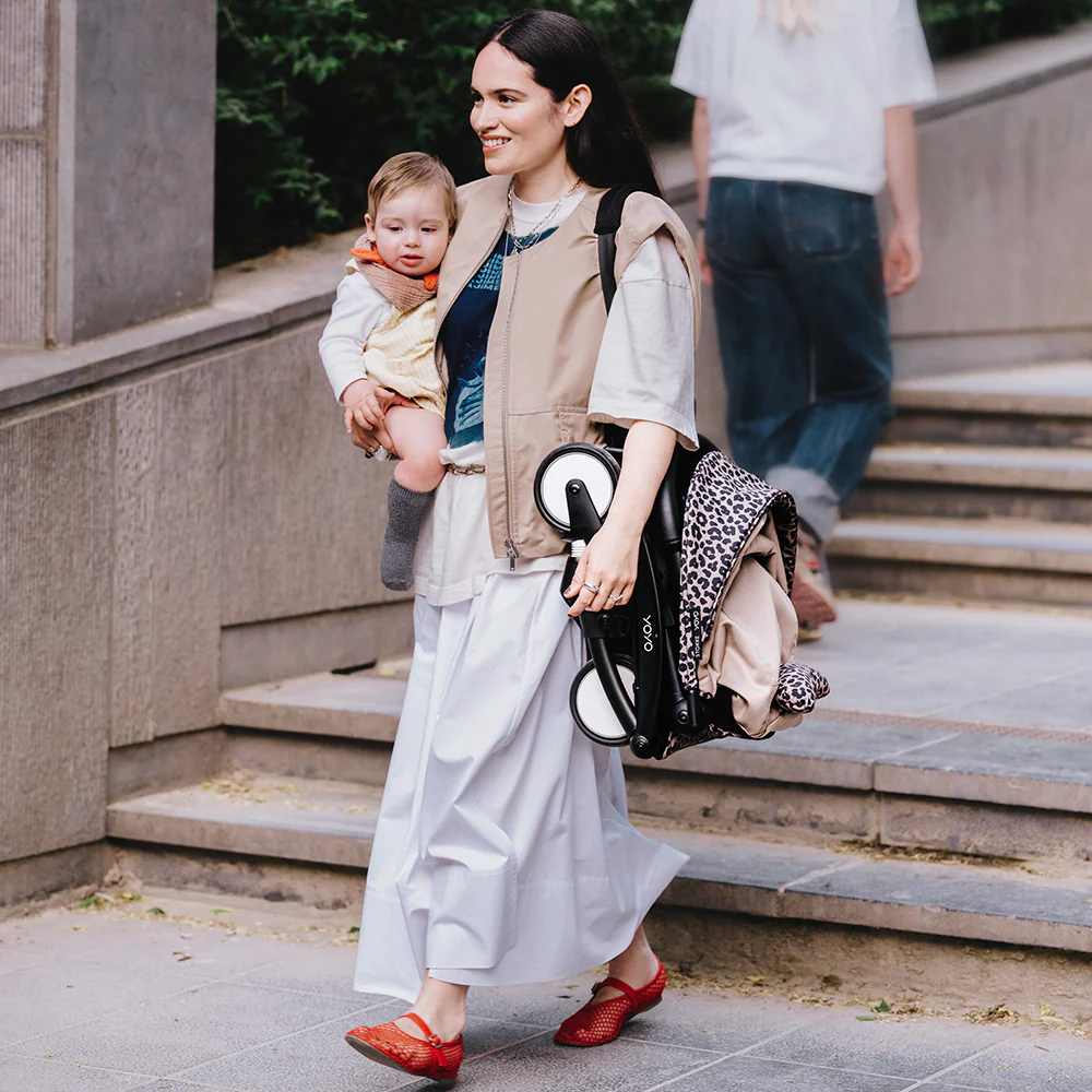 Stokke YOYO³ 6+ 'Wild Collection' Black/Leopard - Image 5