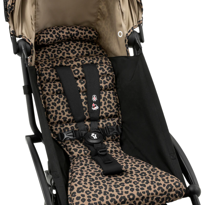 Stokke YOYO³ 6+ 'Wild Collection' Black/Leopard - Image 6