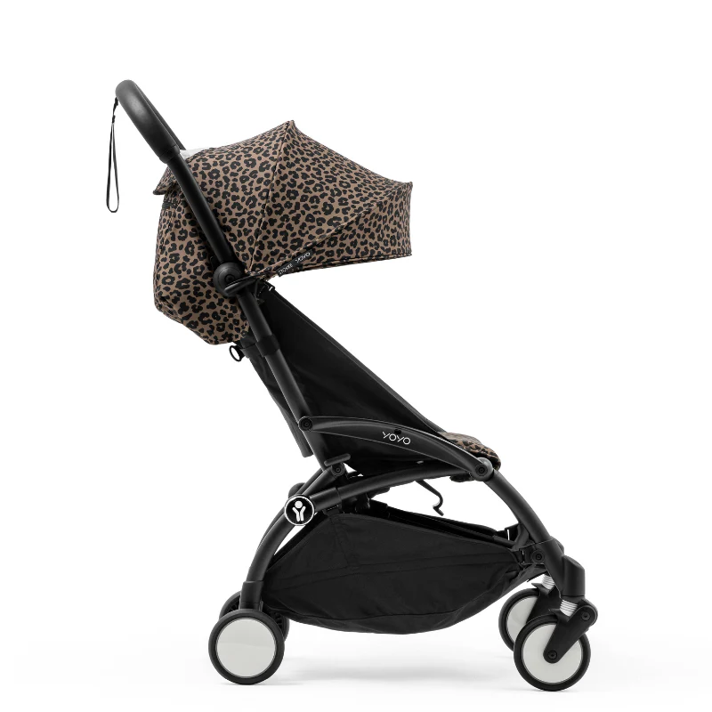 Stokke YOYO³ 6+ 'Wild Collection' Black/Leopard - Image 8