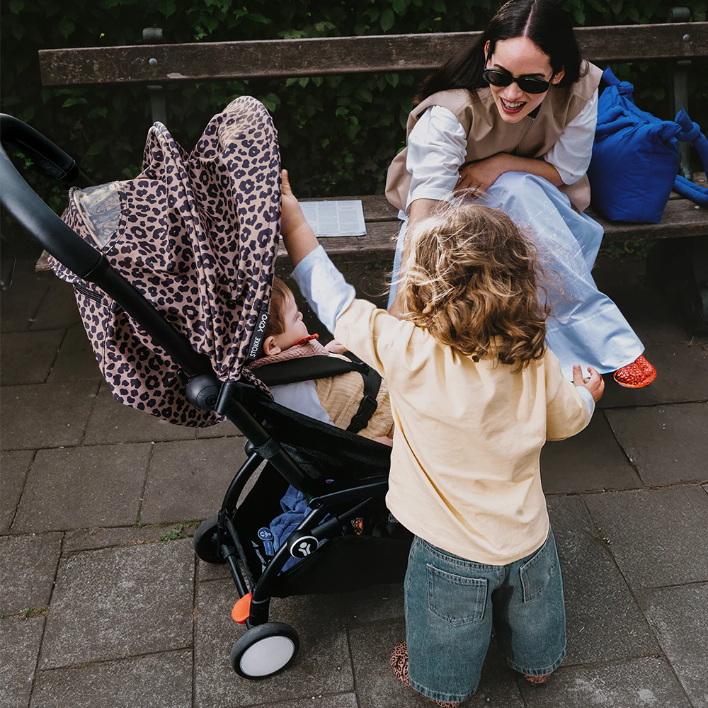 Stokke YOYO³ 6+ 'Wild Collection' Black/Leopard - Image 9