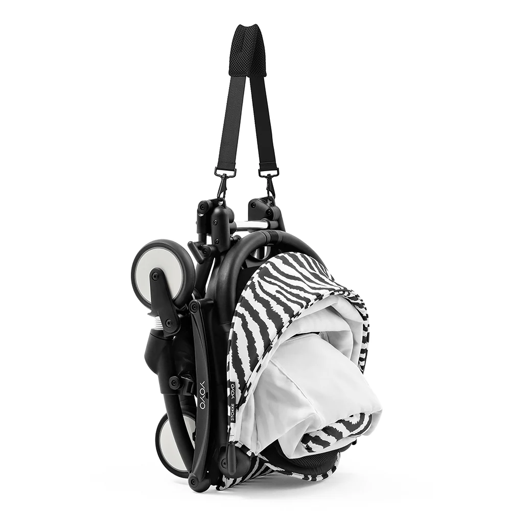 Stokke YOYO³ 6+ 'Wild Collection' Black/Zebra - Image 10
