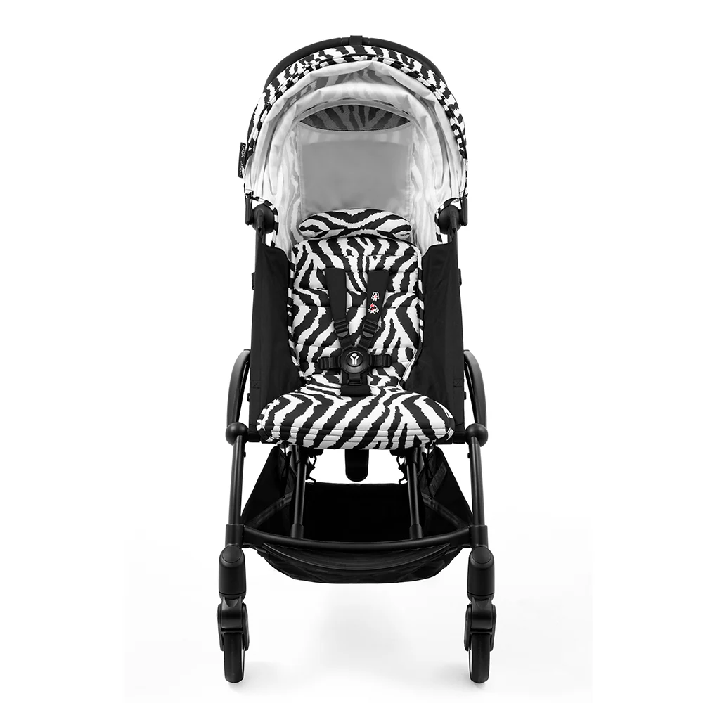 Stokke YOYO³ 6+ 'Wild Collection' Black/Zebra - Image 11
