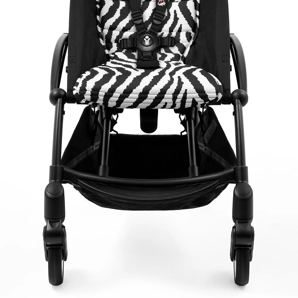 Stokke YOYO³ 6+ 'Wild Collection' Black/Zebra - Image 12