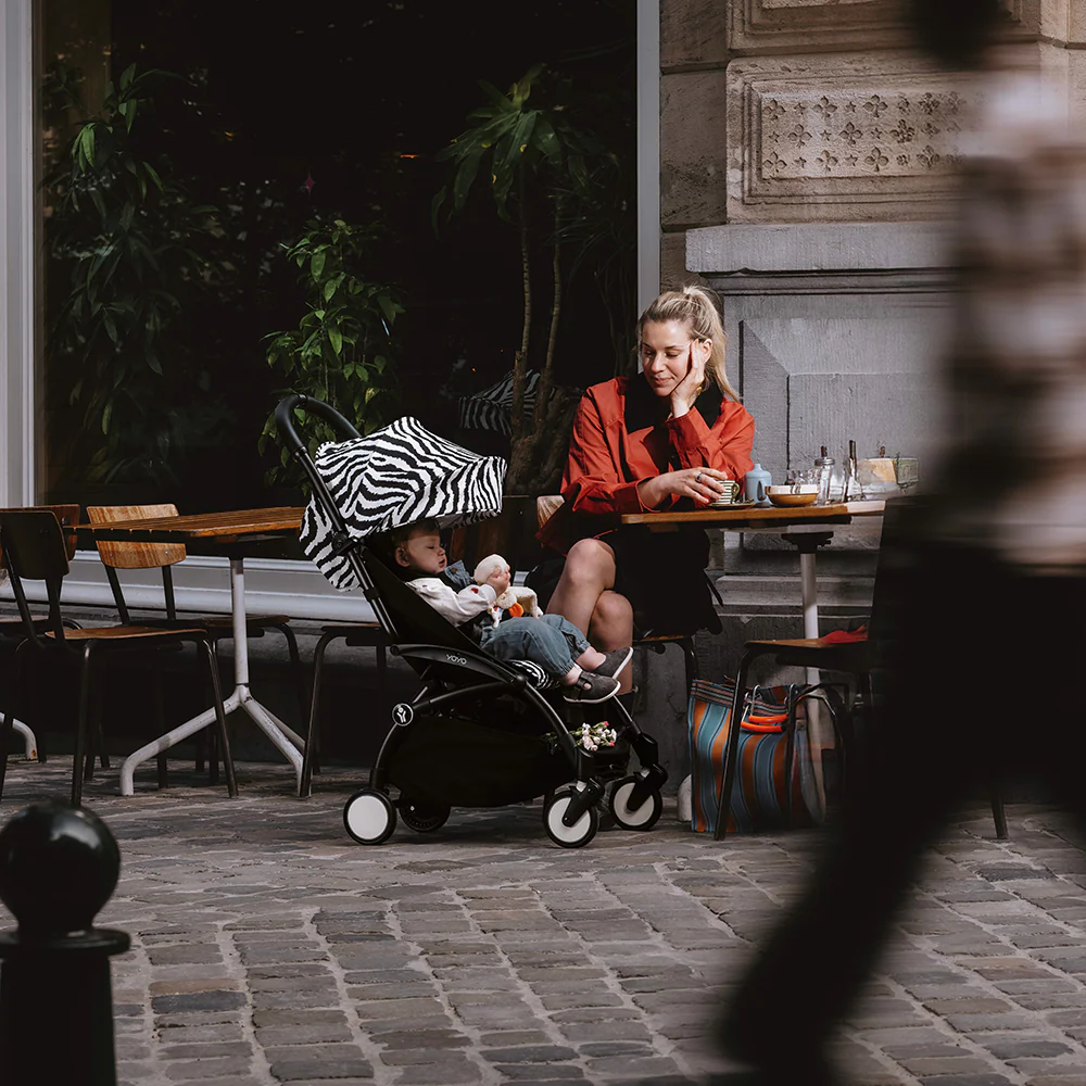 Stokke YOYO³ 6+ 'Wild Collection' Black/Zebra - Image 6